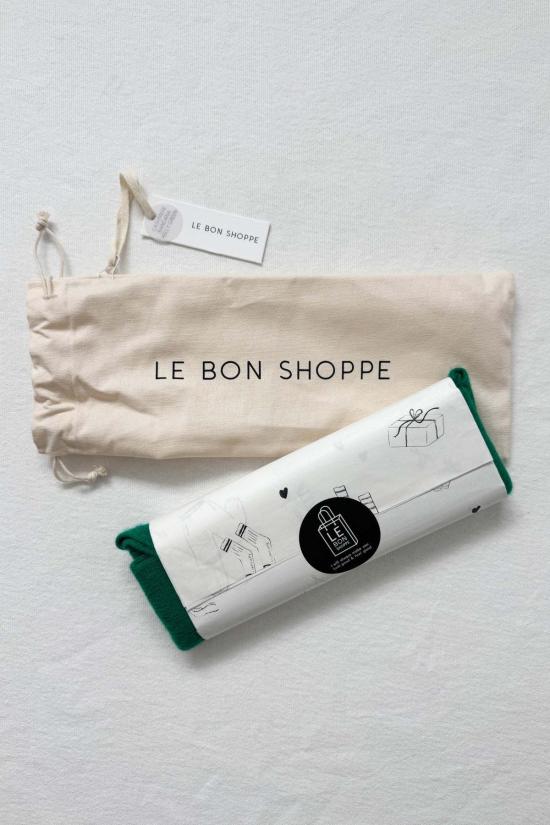  르 본 숍 머플러/스카프 르봉숍 캐시미어 반다나 켈리 그린 - LE BON SHOPPE