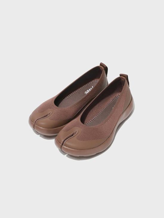  Tabi Footwear 플랫 슈즈 타비 풋웨어 발레리나 초콜릿