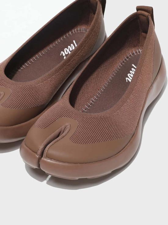  Tabi Footwear 플랫 슈즈 타비 풋웨어 발레리나 초콜릿 - OTHER BRANDS