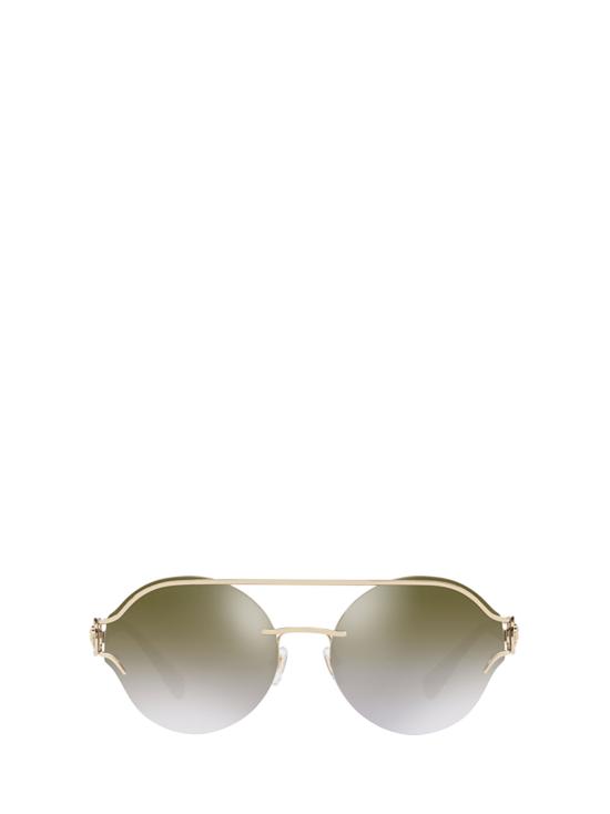 26FW 베르사체 선글라스 VE2184 12526U PALE GOLD