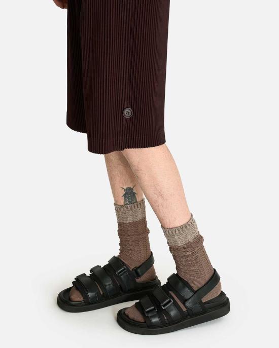  이세이 미야케 숏팬츠 옴므 플리스 웨어 또는 랩 쇼츠 - ISSEY MIYAKE