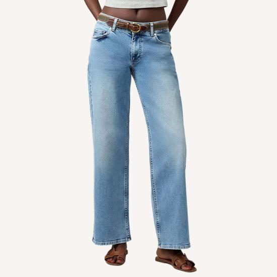  Lola Denim 스트레이트 팬츠 롤라 데님 미로 진 스커트