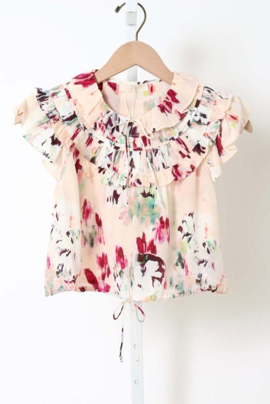  울라 존슨 블라우스 Ulla Johnson Eleonore Sl 실크 탑