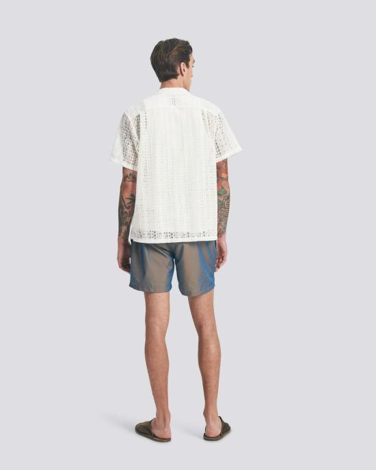  Bather 스윔팬츠 목욕하는 사람 무지개빛 광석 모던 트렁크 - OTHER BRANDS