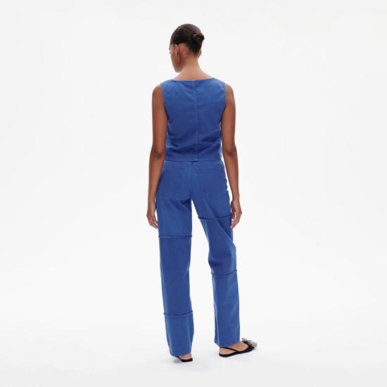  바움 운드 페르드가르텐 스트레이트 팬츠 Baum und Pferdgarten Noelle Jeans 누비안 블루 - BAUM UND PFERDGARTEN