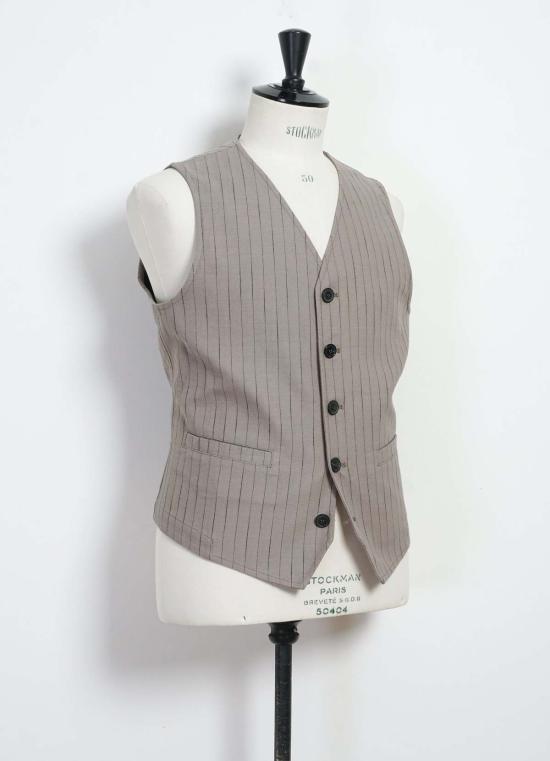  한센 가먼츠 수트 자켓 Hansen Garments Knud 조끼 베이지 - HANSEN GARMENTS