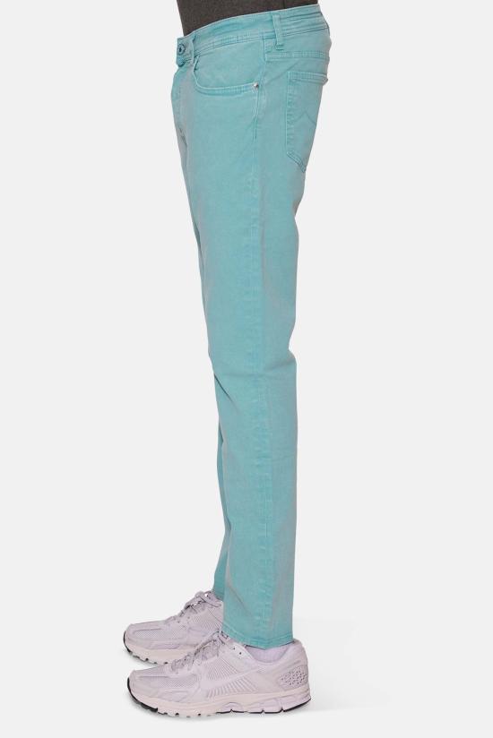  야콥코헨 스트레이트 팬츠 Jacob Cohen Bard 9.5oz 데님 바다색 그린 - JACOB COHËN