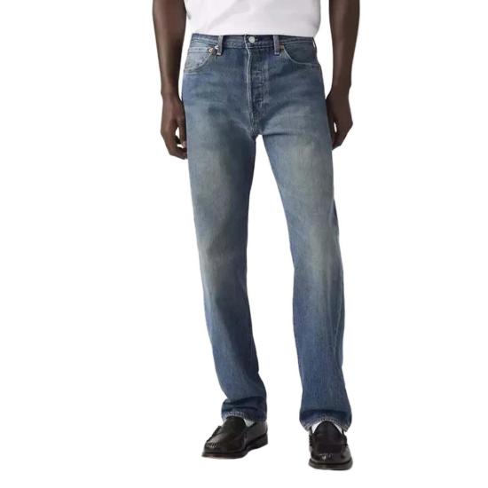  리바이스 데님 팬츠 501 오리지널 진 소프트 스팟 - LEVI'S