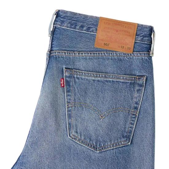  리바이스 데님 팬츠 501 오리지널 진 소프트 스팟 - LEVI'S