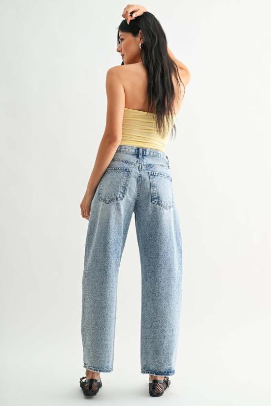  저스트 블랙 데님 데님 팬츠 BP479N BLUE - JUST BLACK DENIM