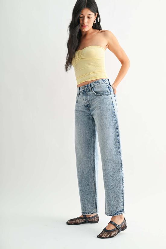  저스트 블랙 데님 데님 팬츠 BP479N BLUE - JUST BLACK DENIM