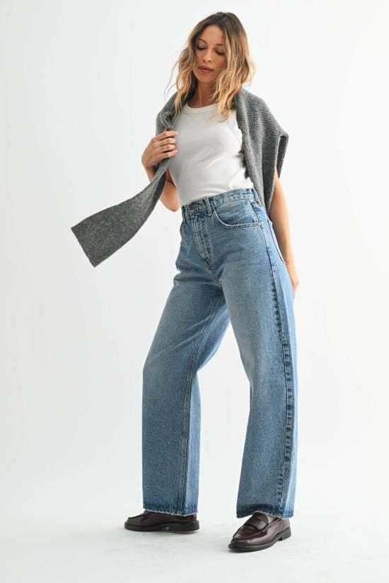  저스트 블랙 데님 데님 팬츠 BP479N BLUE - JUST BLACK DENIM