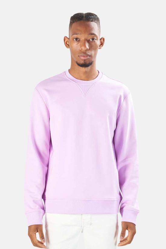  블루&크림 긴팔 티셔츠 FW21WV BC14T PURPLE