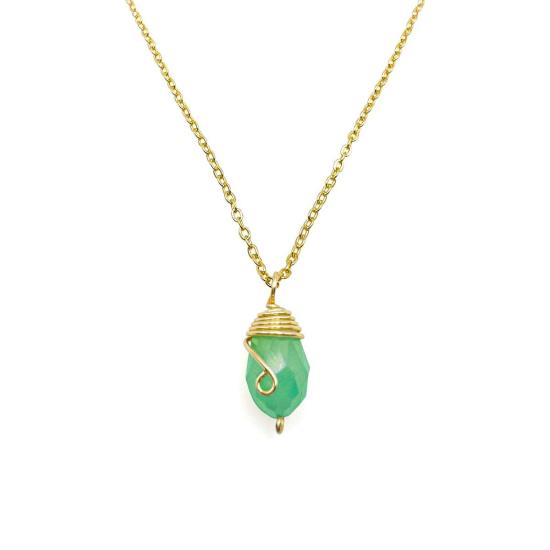  알라메다 투르케사 목걸이/팬던트 알레그리아 액세서리 골드 탄생석 목걸이 - ALEGRIA ACCESSORIES