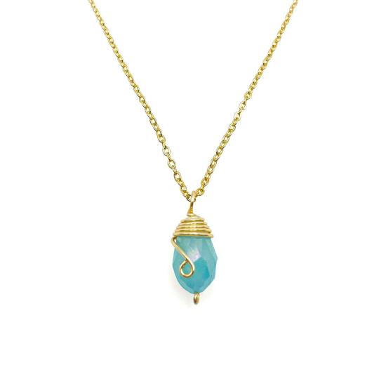  알라메다 투르케사 목걸이/팬던트 알레그리아 액세서리 골드 탄생석 목걸이 - ALEGRIA ACCESSORIES
