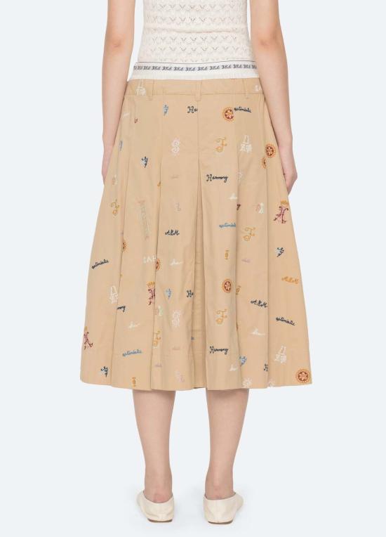  씨뉴욕 스커트 PF26 131 CAMEL - SEA NY
