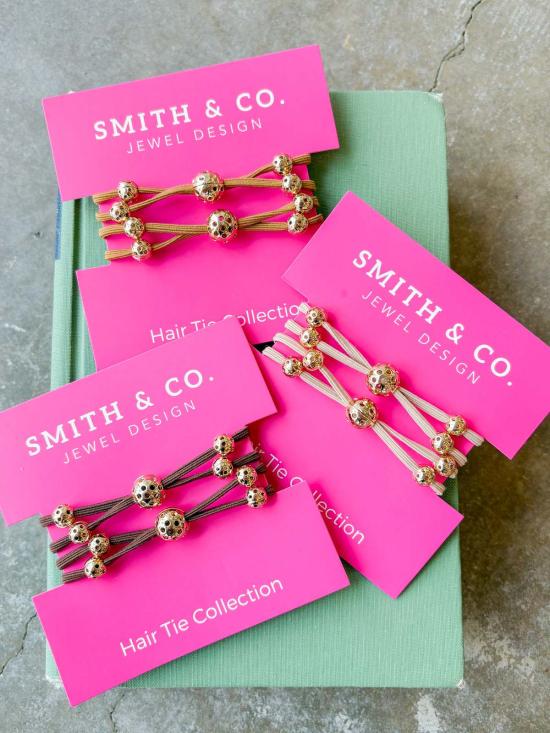  스미스 앤 코 디자인 헤어 액세서리 스미스앤코 디자인 볼러 밴드 헤어타이 세트 - SMITH AND CO. DESIGN