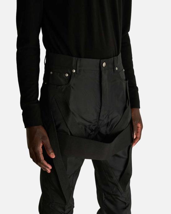  릭 오웬스 스트레이트 팬츠 메가스트랩 볼란 - RICK OWENS