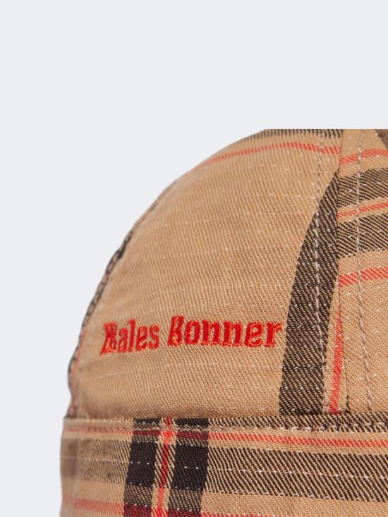  아디다스 X 웨일즈 보너 모자 Adidas X Wales Bonner 리버시블 햇 베이지 체크 - ADIDAS X WALES BONNER