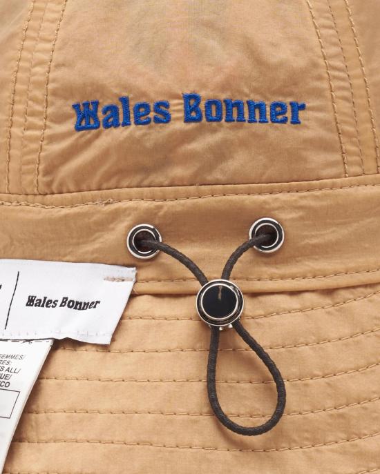  아디다스 X 웨일즈 보너 모자 Adidas X Wales Bonner 리버시블 햇 베이지 체크 - ADIDAS X WALES BONNER