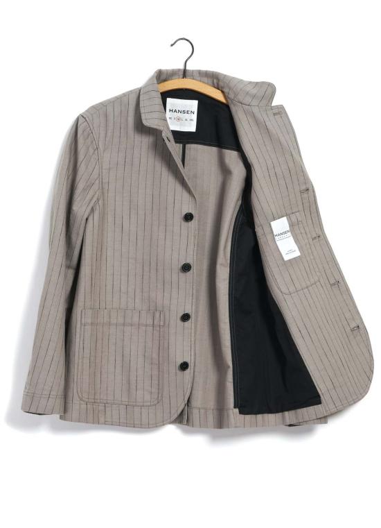  한센 가먼츠 수트 자켓 조수프 워크웨어 블레이저 재킷 베이지 - HANSEN GARMENTS