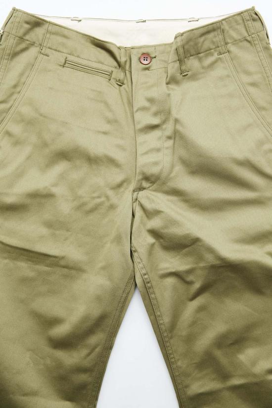  웨어하우스 치노 팬츠 Warehouse & Co. Lot 1082 Duck Digger Chinos West Point Green - WAREHOUSE