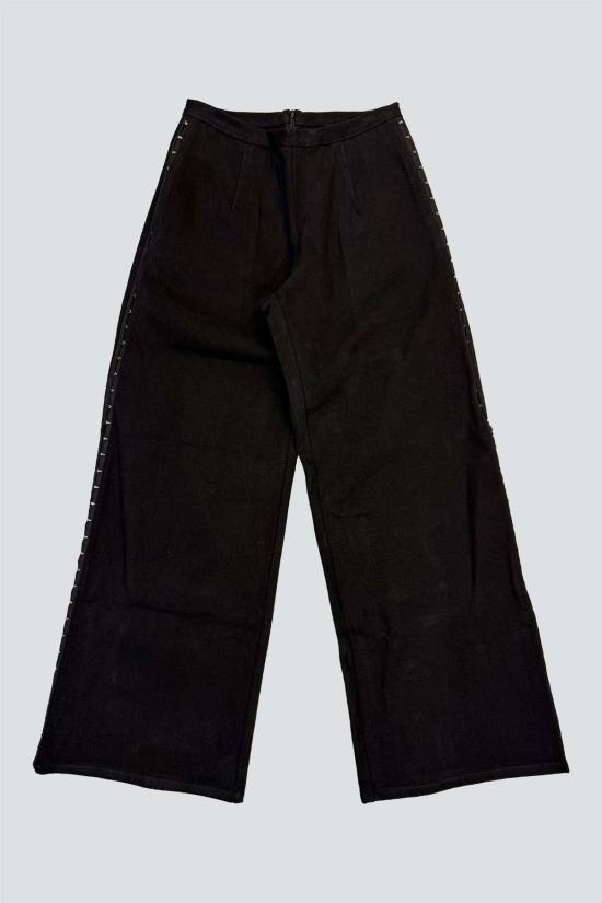  어셈블리 뉴욕 데님 팬츠 조립식 블랙 데님 사이드 후크 클린 팬츠 - ASSEMBLY NEW YORK