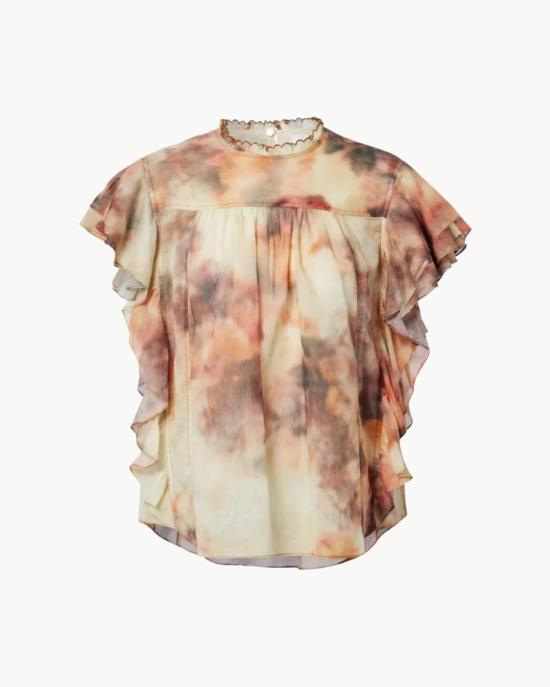  이자벨마랑 블라우스 Isabel Marant Daliyane 탑 베이지