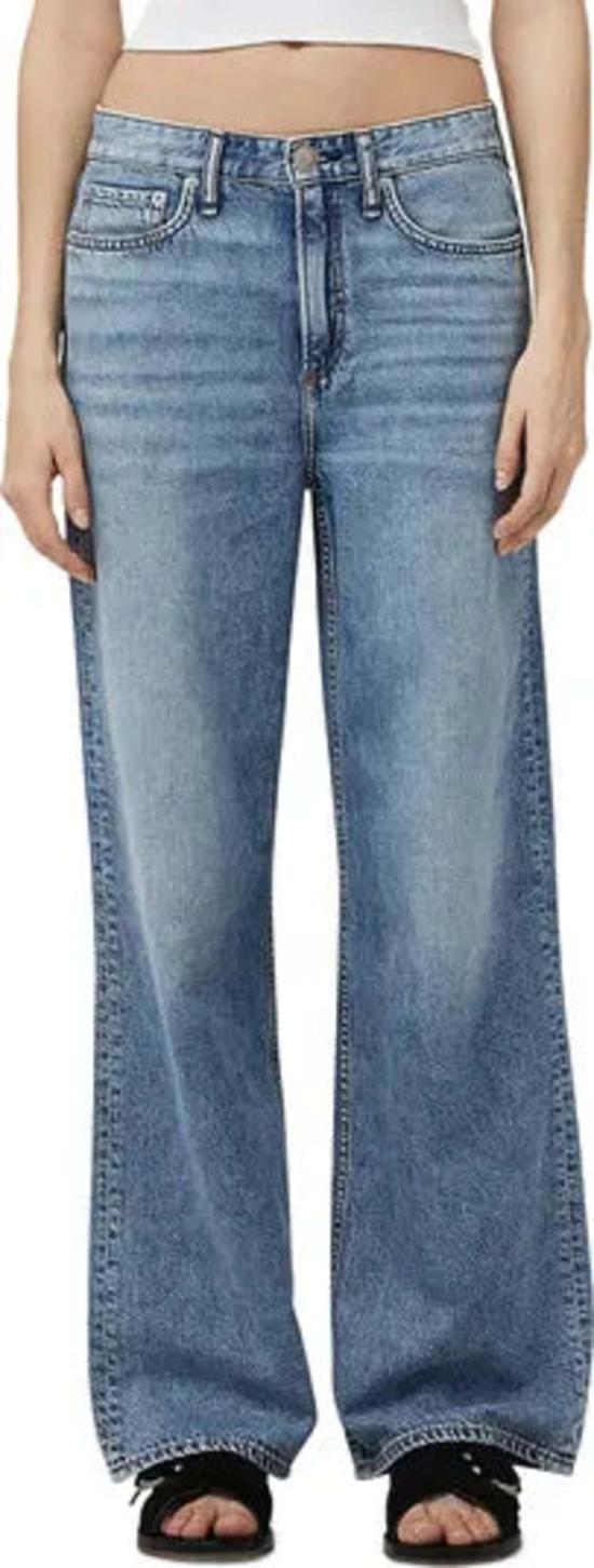  랙앤본 데님 팬츠 Rag & Bone Logan Featherweight 와이드 레그 진 Orian - RAG & BONE