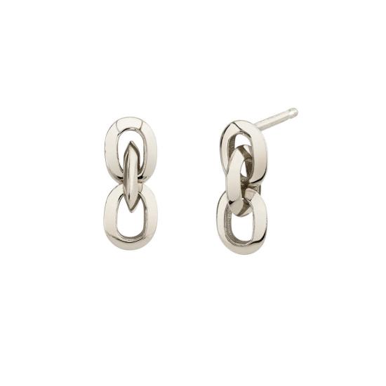  리지 맨들러 파인 주얼리 이어링 3 XS 링크 드롭 - LIZZI MANDLER FINE JEWELRY