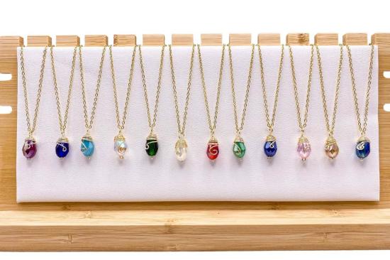 알라메다 투르케사 목걸이/팬던트 알레그리아 액세서리 골드 탄생석 목걸이 - ALEGRIA ACCESSORIES