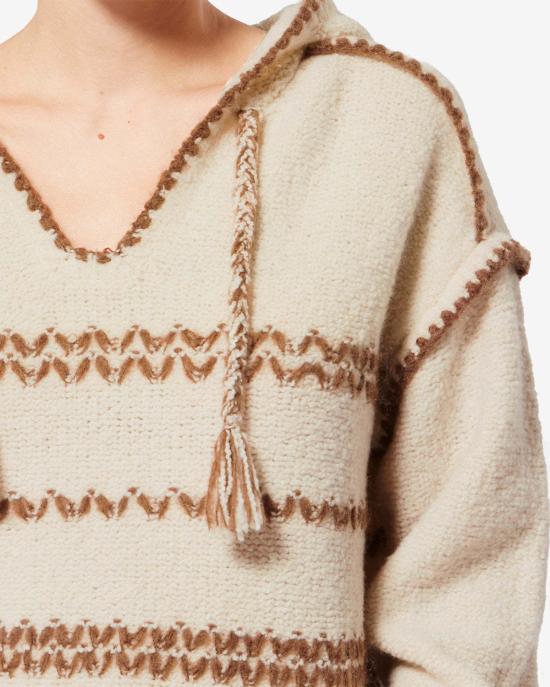  이자벨마랑 스웨터 Isabel Marant Romera  Ecru/Bronze - ISABEL MARANT