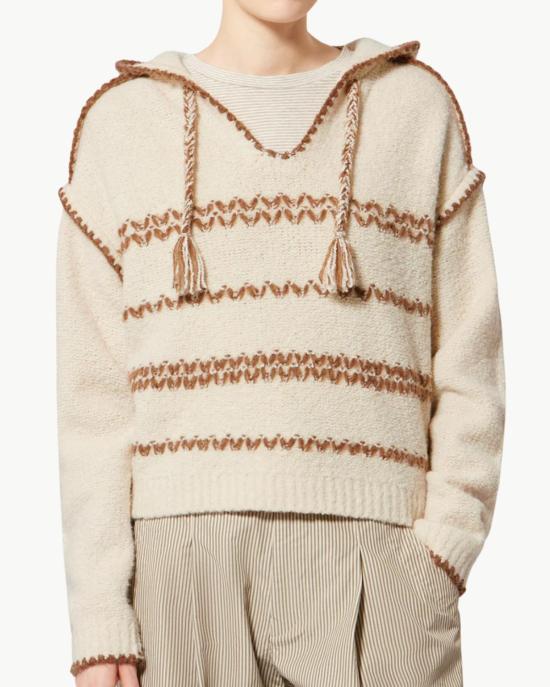  이자벨마랑 스웨터 Isabel Marant Romera  Ecru/Bronze - ISABEL MARANT