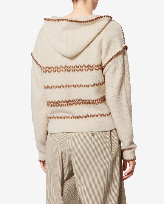  이자벨마랑 스웨터 Isabel Marant Romera  Ecru/Bronze - ISABEL MARANT