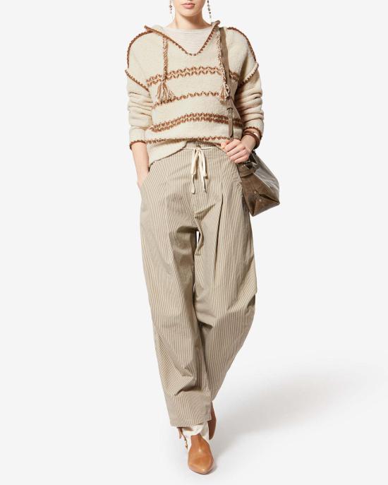  이자벨마랑 스웨터 Isabel Marant Romera  Ecru/Bronze - ISABEL MARANT
