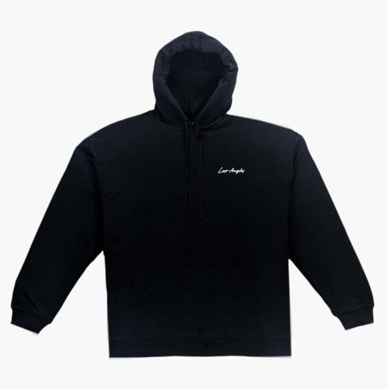  더 셀렉트 후드 티셔츠 셀렉트 로스앤젤레스 후드티 블랙