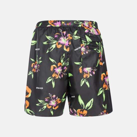  마우나케아 숏팬츠 MKU203 BLACK FLORAL - MAUNA KEA