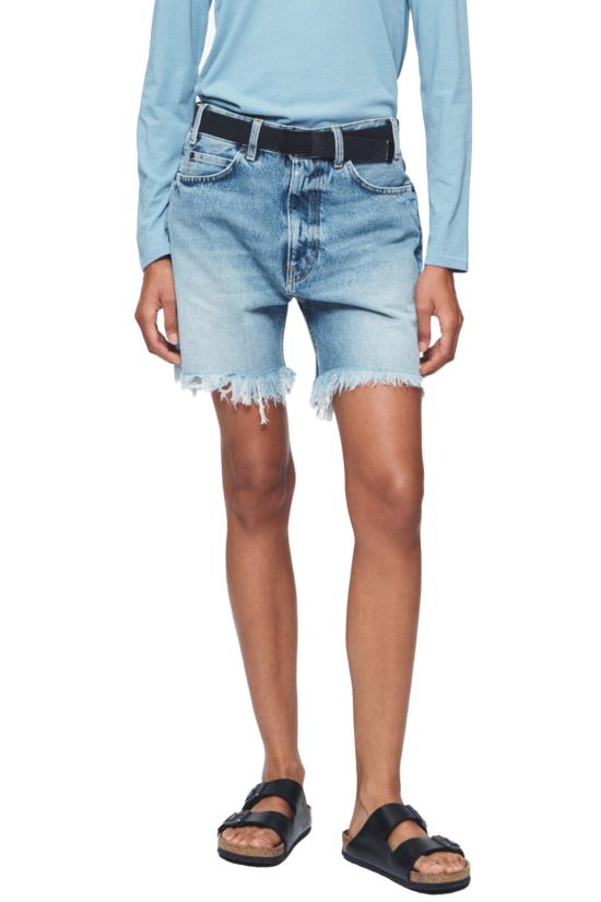  6397 데님 숏팬츠 루즈 숏 라이트 중고