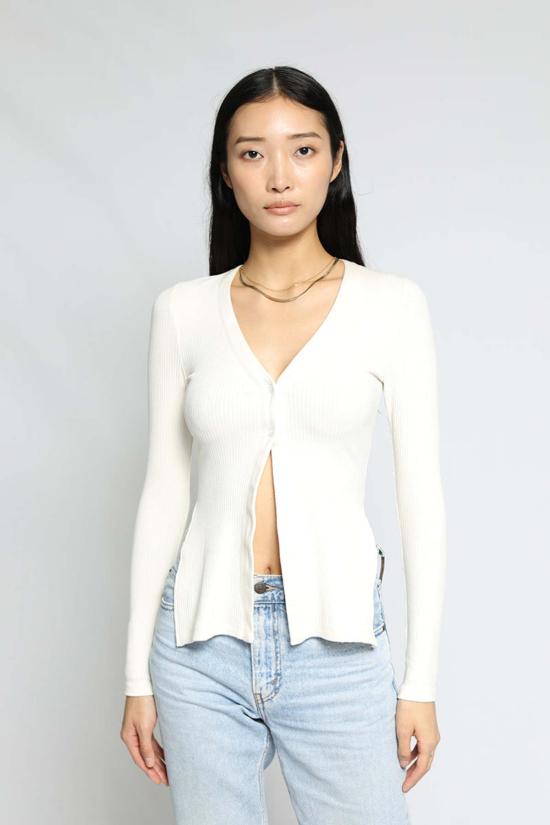  더레인지 가디건 TH4Y58 WHITE