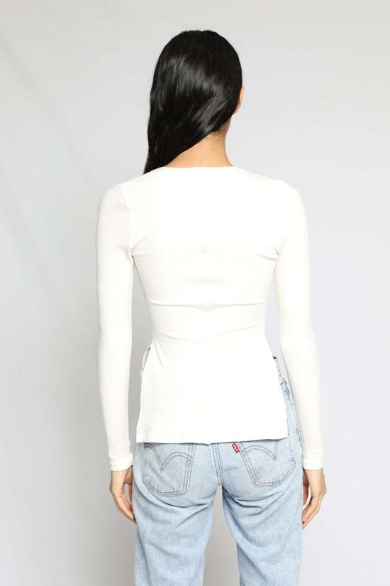  더레인지 가디건 TH4Y58 WHITE - THE RANGE