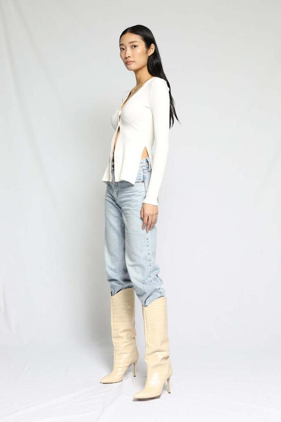  더레인지 가디건 TH4Y58 WHITE - THE RANGE