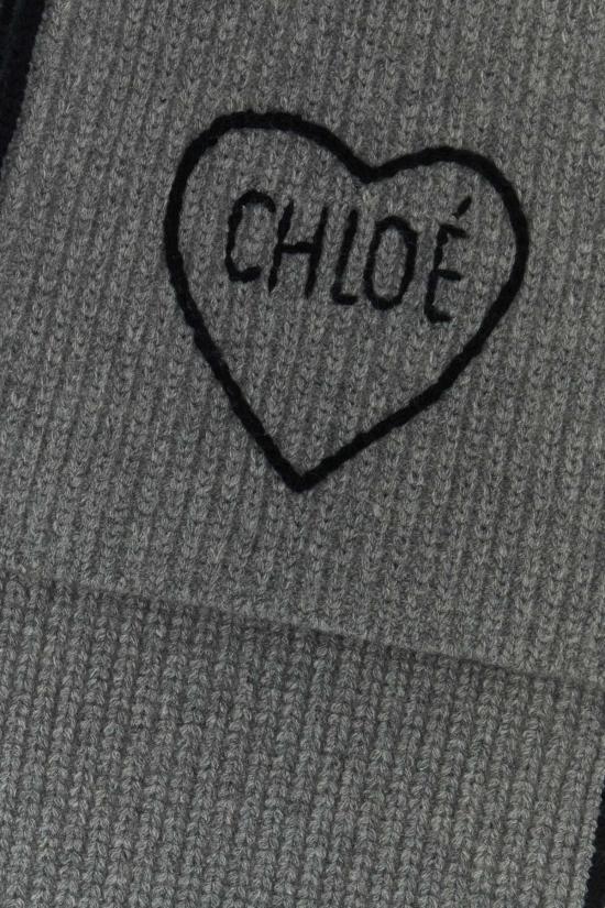  끌로에 머플러/스카프 Chloé Chlo Encoeur 스카프 Divinegrey - CHLOE