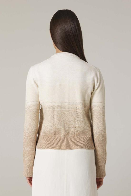  산티클레르 가디건 Santicler Una Ombre 카디건 샌드 콤보 - SANTICLER