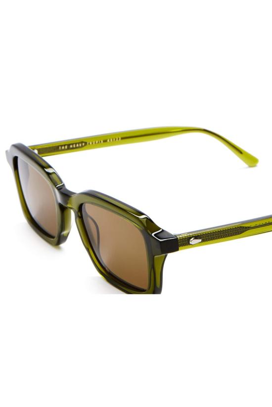  크랩 아이웨어 선글라스 싸구려  헤비 트로픽스 선글라스 크리스탈 올리브 / 편광 브론즈 - CRAP EYEWEAR