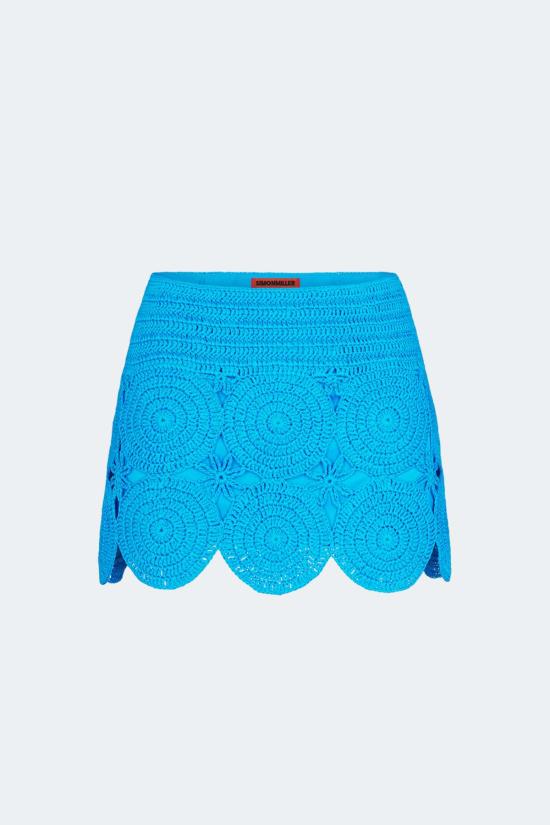  사이먼밀러 숏 스커트 W5193 4139 74336 BLUE