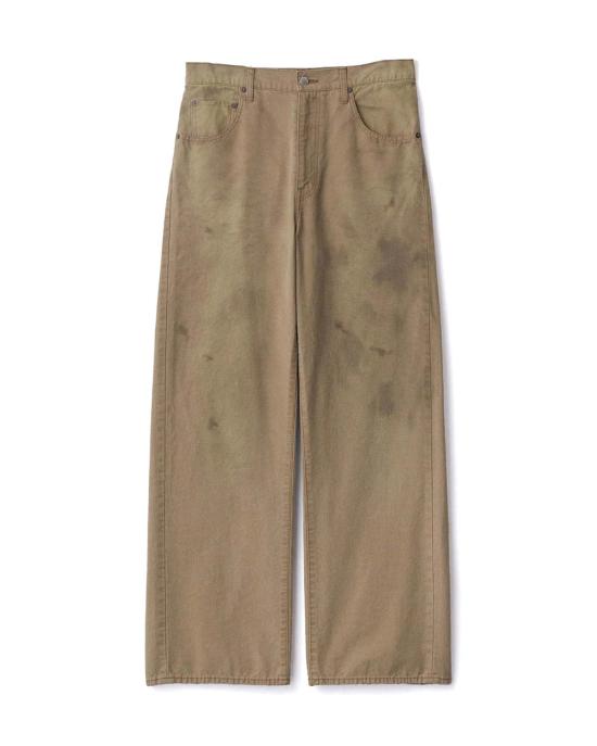  슈타인 스트레이트 팬츠 ST 1395 BROWN