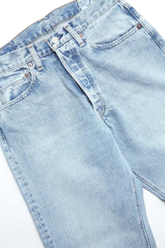  오어슬로우 데님 팬츠 Orslow 105 90's 남성용 스탠다드 핏 데님 스카이 블루 - ORSLOW