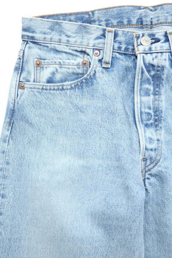  오어슬로우 데님 팬츠 Orslow 105 90's 남성용 스탠다드 핏 데님 스카이 블루 - ORSLOW