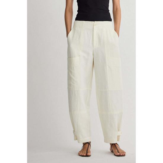  어피스 어파트 스트레이트 팬츠 Apiece Apart Juna Cargo Pant Birch - APIECE APART