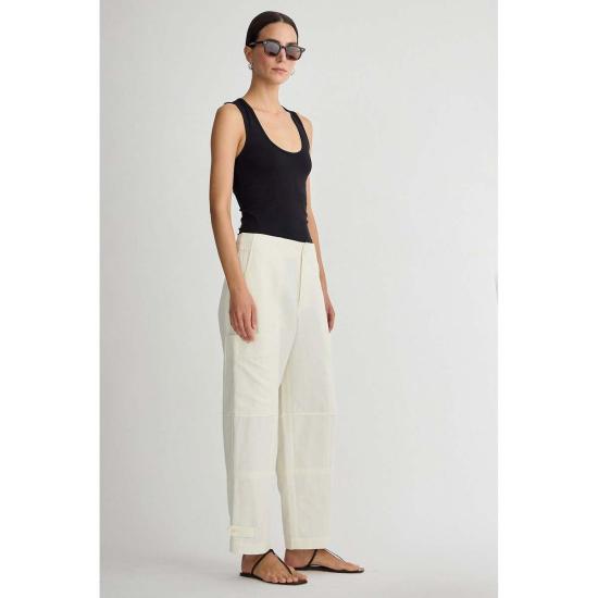  어피스 어파트 스트레이트 팬츠 Apiece Apart Juna Cargo Pant Birch - APIECE APART